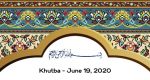 Khutba - June 19
